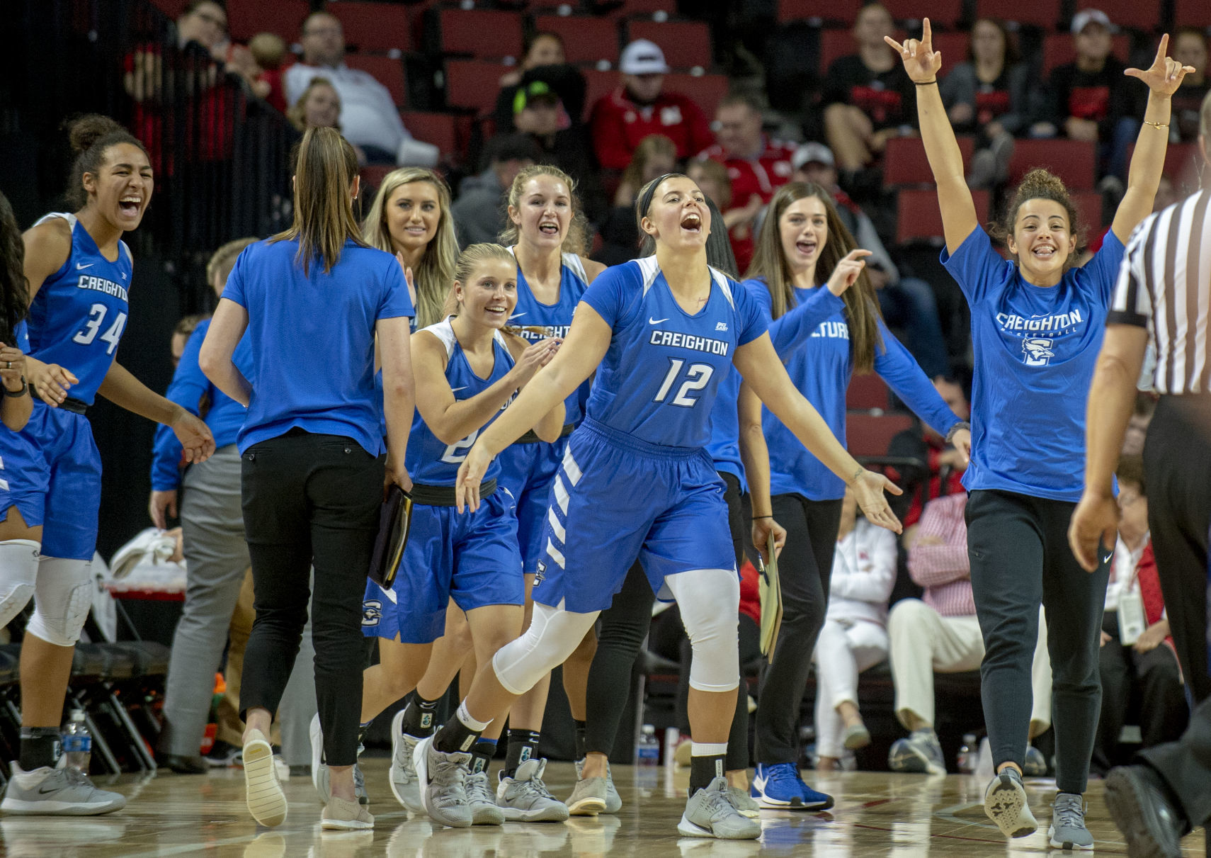 NU vs. Creighton women's basketball, 11.24
